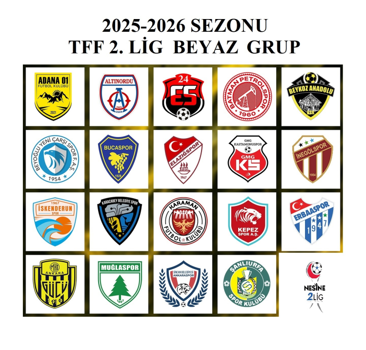 Nesine 2. Lig'de Adanaspor ve Adana 01 FK’nın fikstürü belli oldu 2