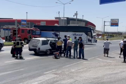 Çorum-Ankara Karayolu’nda iki otomobil çarpıştı: 3 yaralı