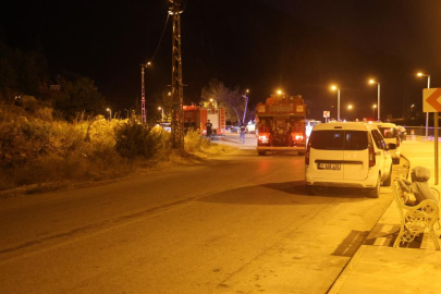 Hatay’da evlilik teklifi yangına neden oldu!