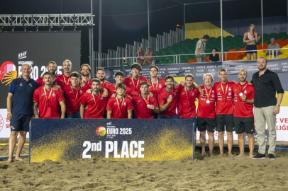 Alanya'daki Avrupa Plaj Hentbolu Şampiyonası sona erdi: Altın Madalya Almanya ve İspanya'nın