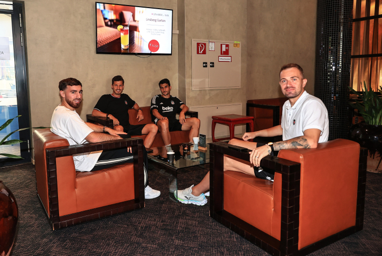 Beşiktaş Başkanı Serdal Adalı ve Orkun Kökçü, Avusturya kampına katıldı 3