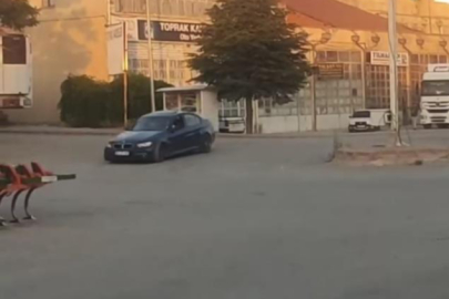 Kırşehir’de drift yapan sürücüye 46 bin 300 lira ceza
