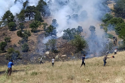 Konya Doğanhisar’da orman yangını: Havadan ve karadan müdahale sürüyor