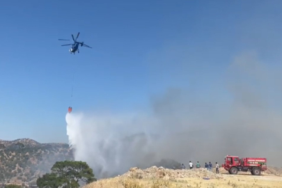 Çanakkale’de orman yangını nedeniyle köyler boşaltılıyor