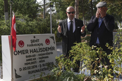 Emekli Korgeneral Zekai Aksakallı’dan Ömer Halisdemir’e vefa ziyareti