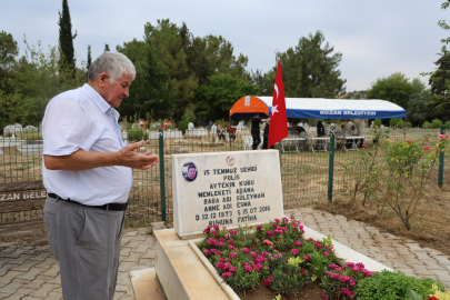 Kozan'lı şehit babası: "Beni bugün askere alsalar giderim"