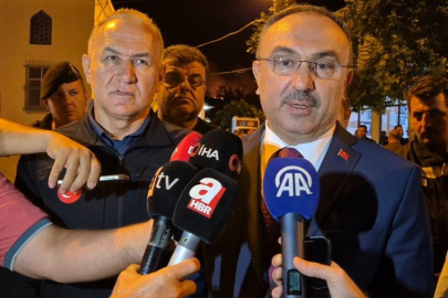 Tekirdağ Valisi Soytürk, yangın bölgesinde incelemelerde bulundu