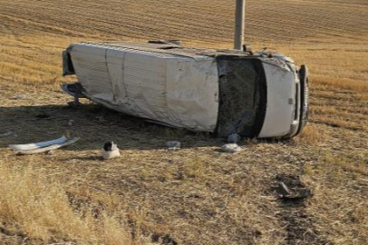 Diyarbakır'da tarım işçilerini taşıyan minibüs şarampole yuvarlandı: 18 yaralı
