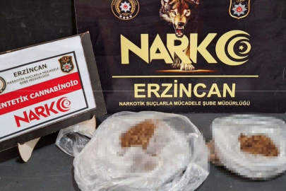Uyuşturucu tacirlerine darbe: 56,85 Gram bonzai ele geçirildi