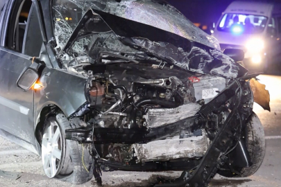 Aksaray’da direksiyon hakimiyetini kaybeden sürücü ağır yaralandı