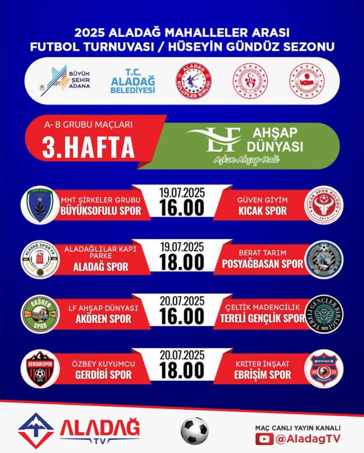 Aladağ Spor Kulüp Başkanı Metin Korkman Zirveye odaklandık 7