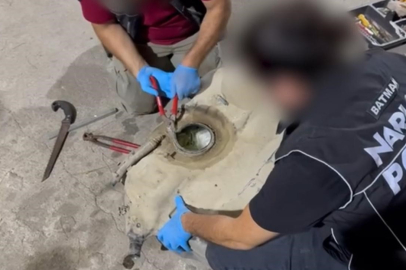 Batman’da ek mazot deposunda 20 kilo uyuşturucu yakalandı