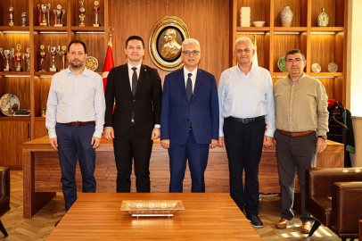 Adli Yargı Ana Kararnamesiyle atanan Çolak, Baro Başkanını ziyaret etti