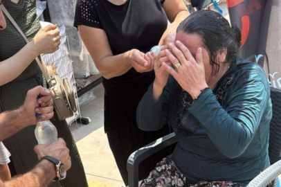 Mersin’de zücaciye mağazası açılışında izdiham: Yaşlı kadın fenalık geçirdi