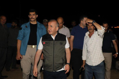 Vali Hatipoğlu: "Yapılan yoğun müdahale ile yangın kontrol altına alınmıştır"