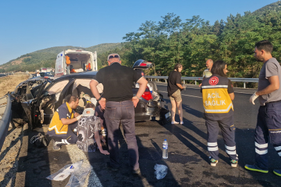 Düzce’de zincirleme kaza: 5 Kişi yaralandı