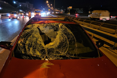 Gaziosmanpaşa TEM Otoyolu’nda feci kaza: 1 Ölü