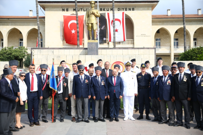 Mersin’de Kıbrıs Barış Harekatı’nın 51. yılı törenle kutlandı