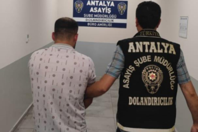 Antalya’da kendisini istihbarat görevlisi olarak tanıtan şahıs dolandırıcılıktan tutuklandı