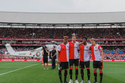 İstanbulspor'dan giden Gaoussou Diarra'ya krallar gibi karşılama: Helikopterle stadyuma indi