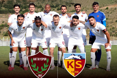 Yeni sezon öncesi ikinci prova: Hatayspor, Kayseri'de gücünü test edecek