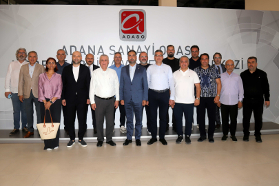 Çukurova GİAD yeni yönetimi, Adana Sanayi Odası’nı ziyaret etti