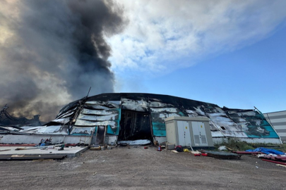 Kayseri OSB'de mobilya fabrikasında yangın çıktı