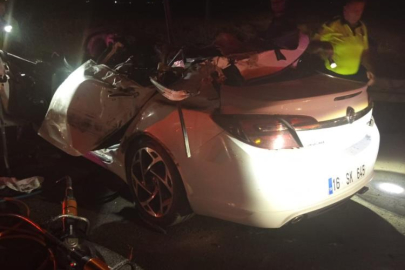 Bursa'da feci kaza: Aynı aileden 3 kişi hayatını kaybetti