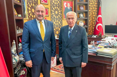 Şanlıurfa Büyükşehir Belediye Başkanı Gülpınar’dan Bahçeli’ye ziyaret