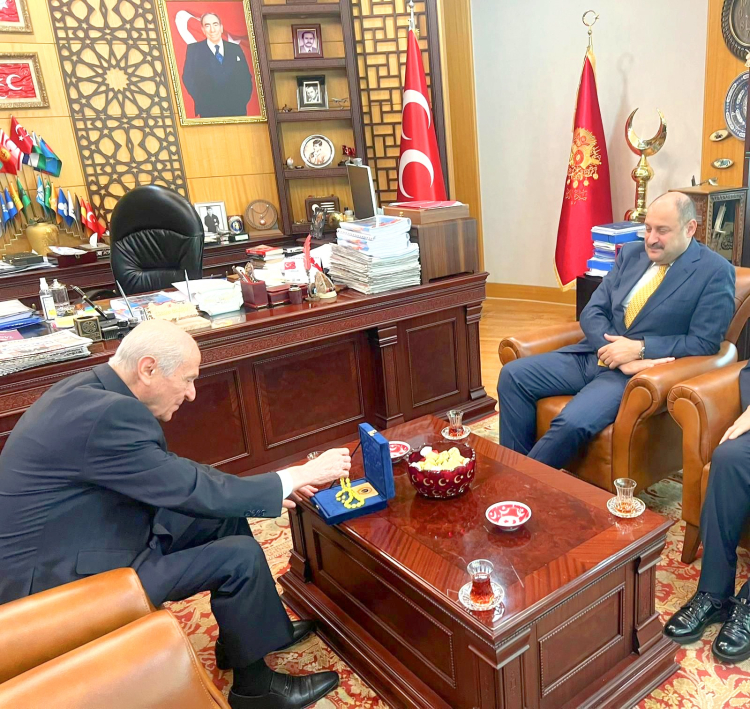 Şanlıurfa Büyükşehir Belediye Başkanı Gülpınar’dan Bahçeli’ye ziyaret 2