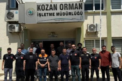 Adana Kozan’dan Eskişehir’deki orman yangını şehitlerine taziye ziyaretleri