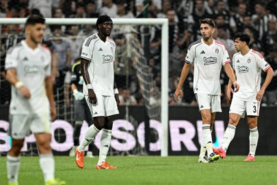 Beşiktaş, UEFA Avrupa Ligi 2. eleme turu ilk maçında evinde kaybetti