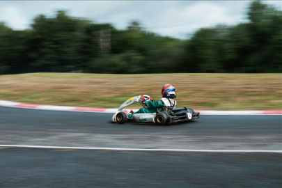 İstanbul'daki karting yarışlarına sıcak hava engeli