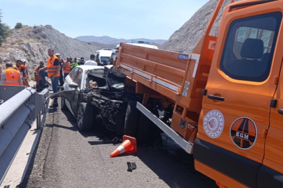 Niğde-Adana Otoyolu’nda feci kaza: 2’si ağır 6 yaralı