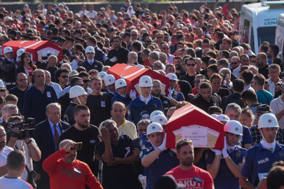 Orman şehitleri son yolculuklarına uğurlanıyor