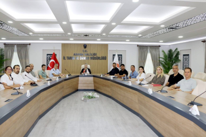 Adana’da Turunçgil Rekolte Tespiti için hazırlık toplantısı yapıldı