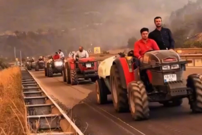 Bilecik’te orman yangını şiddetli rüzgarla büyüyüp Bursa sınırına dayandı, İznikli çiftçiler alevlerle mücadelede öncü oldu