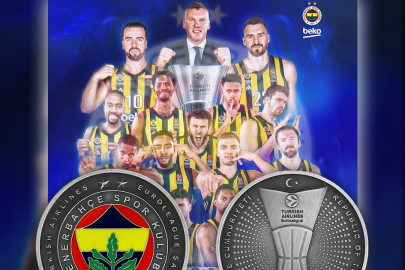 Darphane'den Fenerbahçe'nin EuroLeague şampiyonluğu için hatıra parası