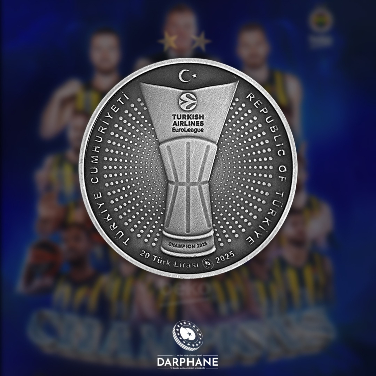 Darphane'den Fenerbahçe'nin EuroLeague şampiyonluğu için hatıra parası 3