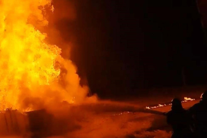 Diyarbakır'da petrol sondaj sahasında yangın: 3'ü ağır 8 kişi yaralandı