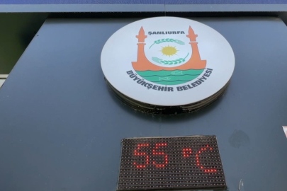 Şanlıurfa’da termometreler 55 dereceyi gösterdi: Aşırı sıcak hayatı olumsuz etkiliyor