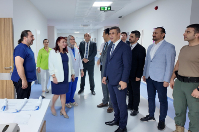 Yüreğir Kaymakamı Mehmet Aksu’dan Karşıyaka Devlet Hastanesi’ne ziyaret