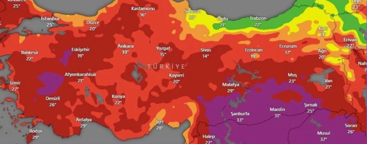  En Yüksek Yangın Riski 
