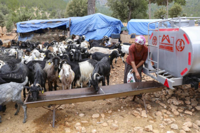 Mersin’de yörük üreticiye can suyu: 130 sulama tankeri dağıtıldı