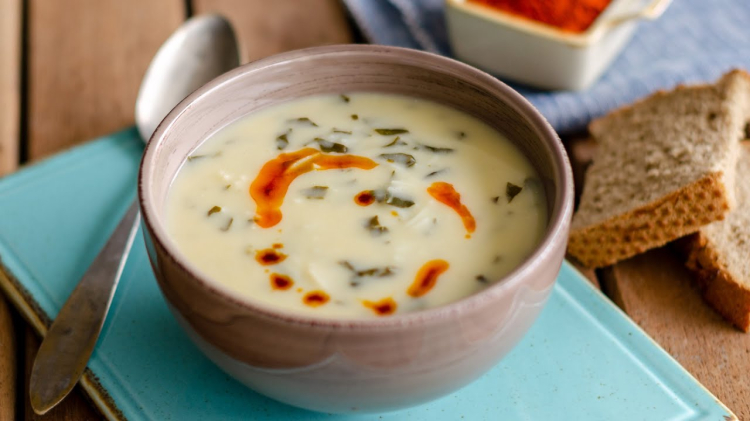 Sarımsaklı Nohut Çorbası 