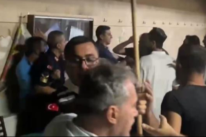 Yangın yerinde hırsızlık iddiası ortalığı böyle karıştırdı... Tekme tokat dövüldü, jandarma kurtardı