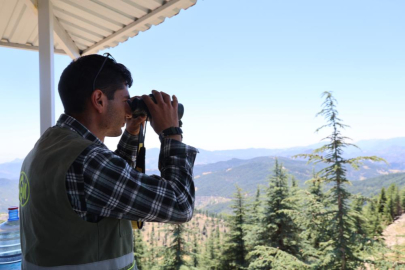 Adana Feke’de 1700 rakımda “Yeşil Vatan” nöbeti: Ormanlar 7/24 gözetim altında