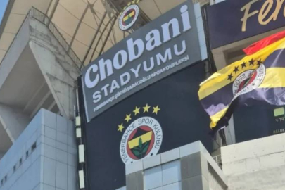 Fenerbahçe'de stat tabelası değişti: Yeni isim Chobani Stadyumu Fenerbahçe Şükrü Saraçoğlu Spor Kompleksi
