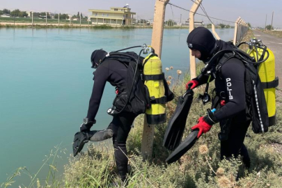 Şanlıurfa'da sulama kanalında kaybolan bir şahıs aranıyor