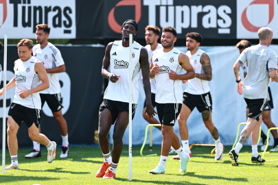 Beşiktaş, Shakhtar Rövanşı öncesi son antrenmanını yaptı